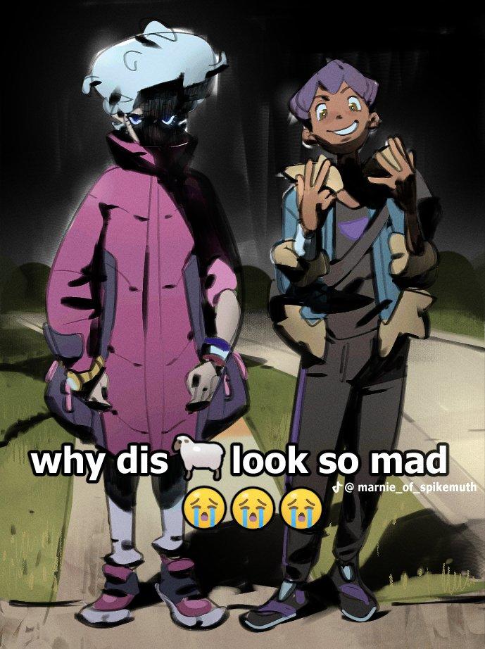 why dis look so mad ♪@marnie_of_spikemuth