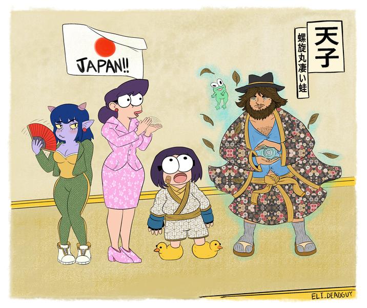 JAPAN!! 螺旋丸凄い蛙 天子 88 ELI DEADGUY