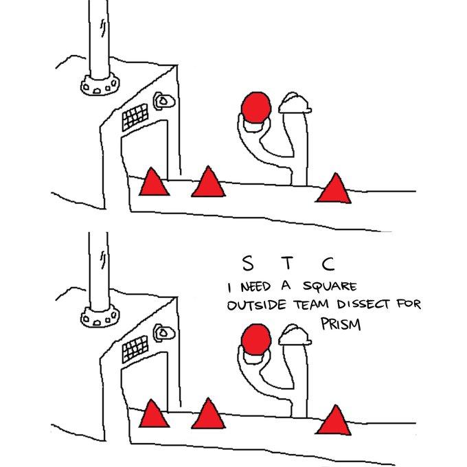 ST C I NEED A SQUARE OUTSIDE TEAM DISSECT FOR PRISM