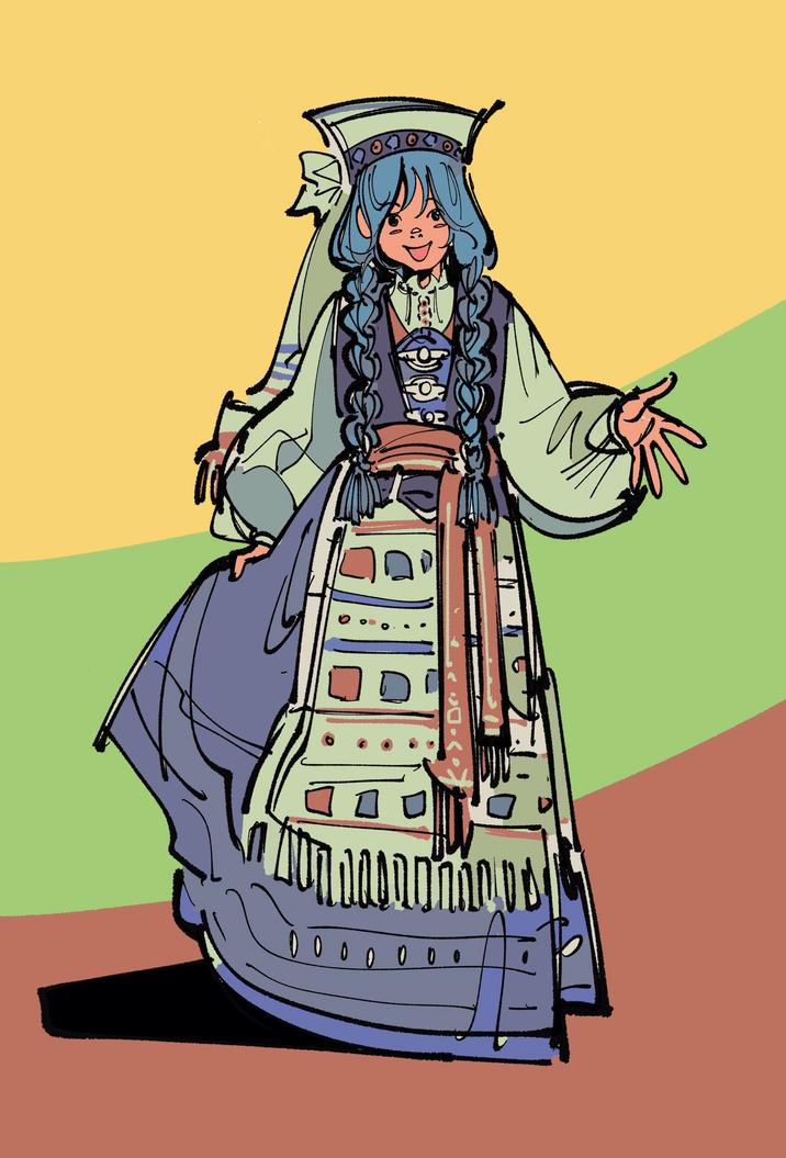 get in we're going to lithuanian miku's house for fried bread and potatoes