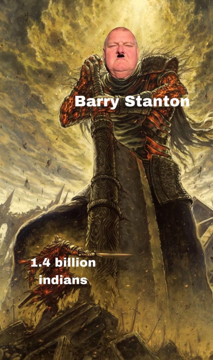 Barry Stanton 1.4 billion indians