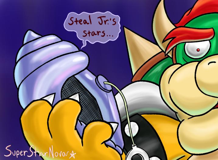 Steal Jr.'s Stars... Super Star Novart