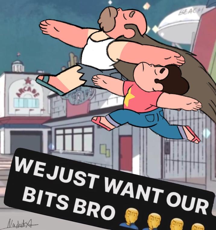 BEACH 4 WE JUST WANT OUR BITS BRO Nadhits A