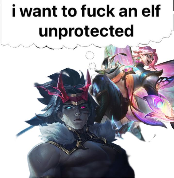 i want to f--- an elf unprotected