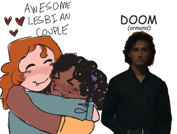 AWESOME LESBIAN COUPLE DOOM (armand)