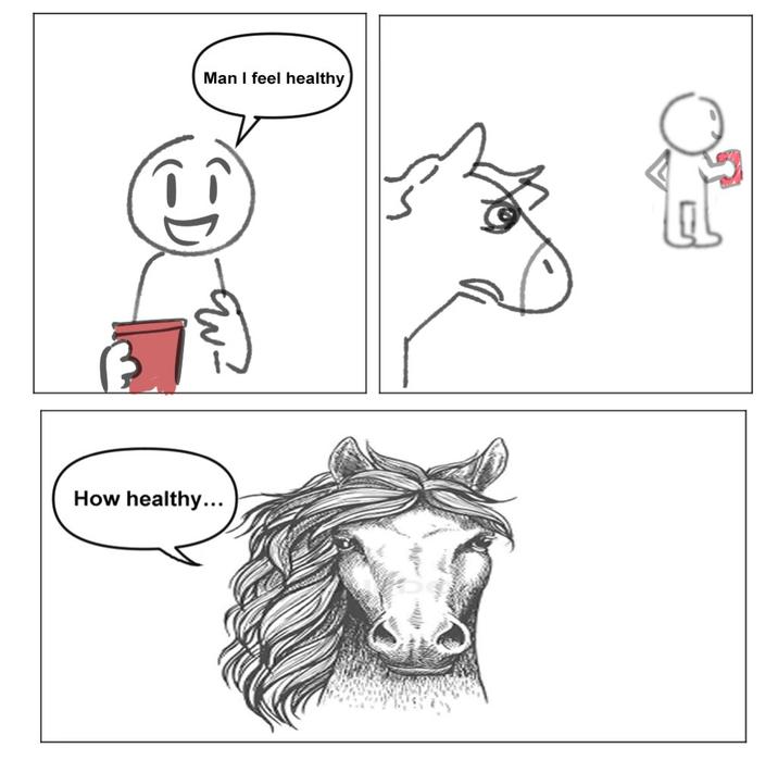 Man I feel healthy ( How healthy...
