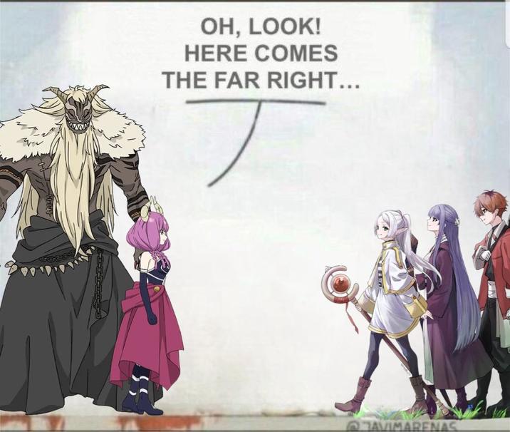 OH, LOOK! HERE COMES THE FAR RIGHT... TAVIMARENAS