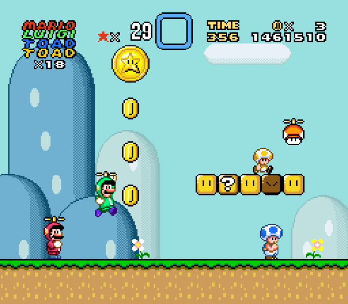 MARIO 770ĽAD FOAD ×18 290 TIME Ox 356 3 1461510 - - - - - - - - - - - - - - - - - - - - - - - - - - - - - - -