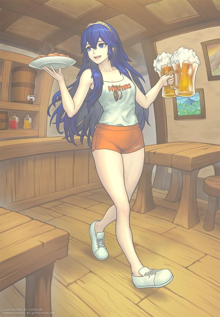 ILLUSTRATION BY GOFELEM COMMISSIONED BY @THEYOOSTINK HOOTERS HOOTERS