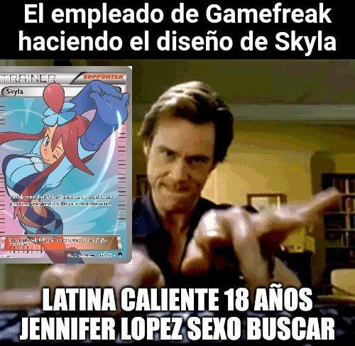 El empleado de Gamefreak haciendo el diseño de Skyla TRAINER Skyla SUPPORTER Sarek par dak te vonar a creed to and pustilos grasland Stalle enter clock ther No repered Bowen saturate LATINA CALIENTE 18 AÑOS JENNIFER LOPEZ SEXO BUSCAR