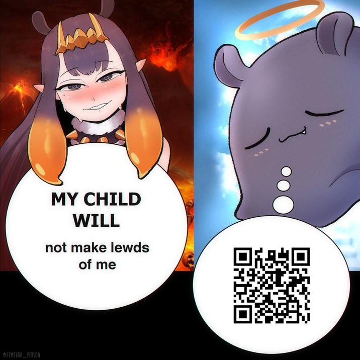 The QR code links to a text saying: "I am now in your system. Was it truly worth it?"