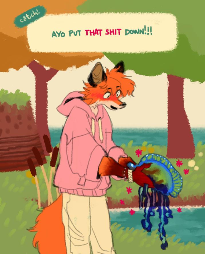 catch! AYO PUT THAT S--- DOWN!!!