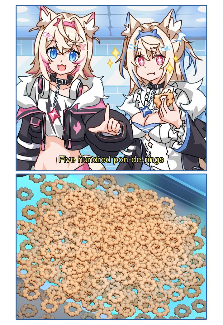 Five hundred pon-de-rings