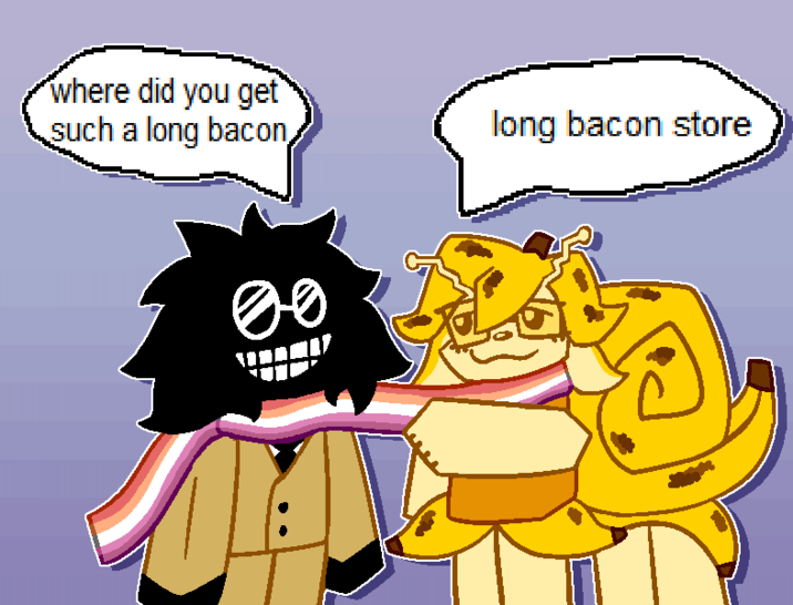 where did you get such a long bacon, до long bacon store
