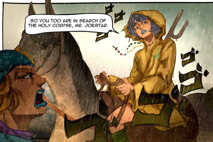 Luce joined the Steel Ball Run???? | Know Your Meme