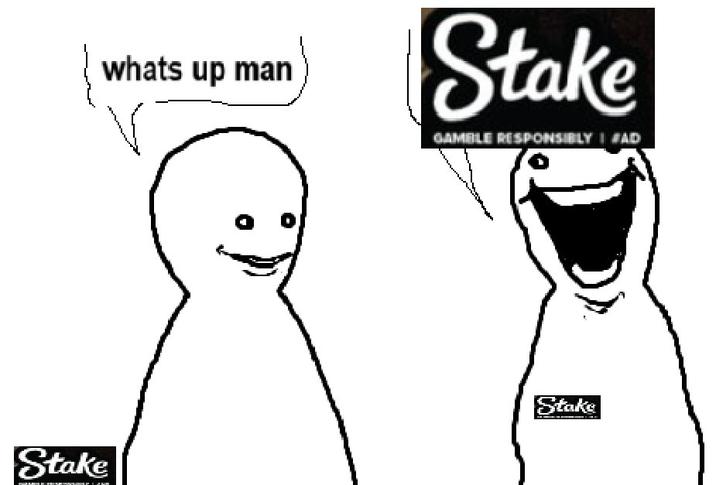 whats up man Stake GAMBLE RESPONSIBLY | FAD Stake Stake