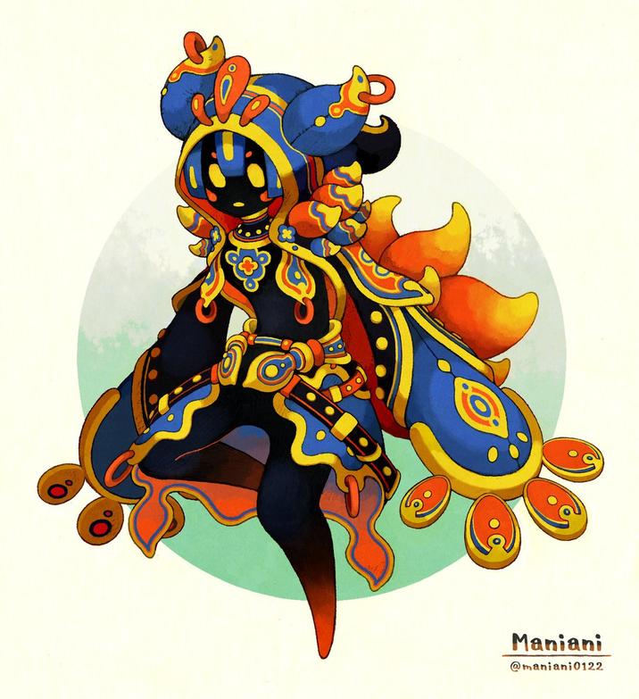 Could go under Gijinka, but the character doesn't look human enough (feet nubs, arms billow outward...)