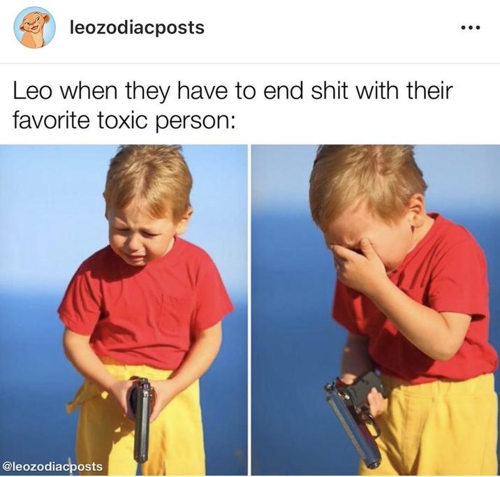 leozodiacposts Leo when they have to end s--- with their favorite toxic person: @leozodiacposts