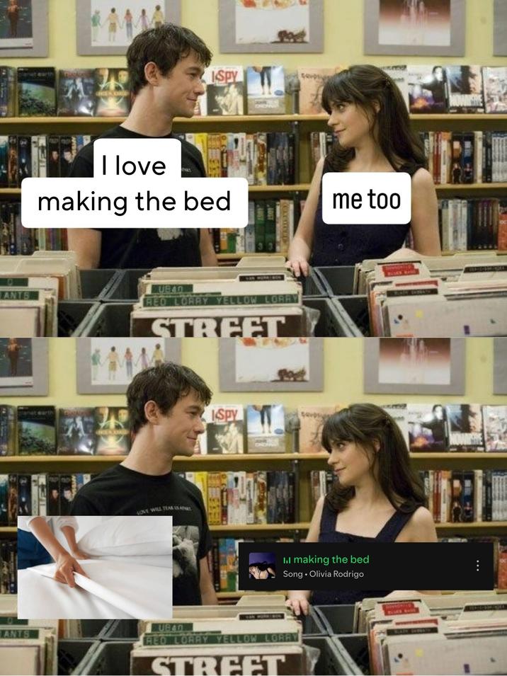 A parody of the I Love Video Games meme in which a woman mistakes "video games" for Lana Del Rey's song of the same name.