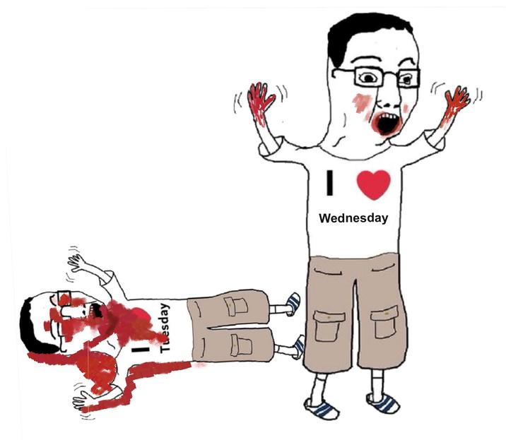 Tuesday PD } D Wednesday