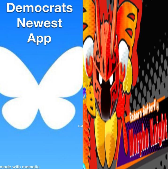 A viral "quote retweet":https://knowyourmeme.com/memes/quote-retweets-qrts making fun of the original post about the "Bluesky":https://knowyourmeme.com/memes/sites/bluesky logo secretly being the "child lover" symbol because they're both butterflies. The "conspiracy theory":https://knowyourmeme.com/memes/cultures/conspiracy-theories sparked major "discourse":https://knowyourmeme.com/memes/discourse-slang on "Twitter / X":https://knowyourmeme.com/memes/sites/twitter-x in November 2024. This meme jokes about how the Bluesky logo instead looks like Morpho Knight.