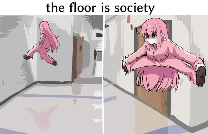 the floor is society