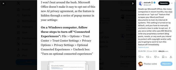 This can’t be real. While organizations are busy enforcing AI policies to protect confidential data, Microsoft quietly enables this by default and labels it ‘Your privacy matters.’ Unbelievable.