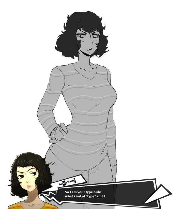 Kawakami So I am your type huh? what kind of "type" am I?
