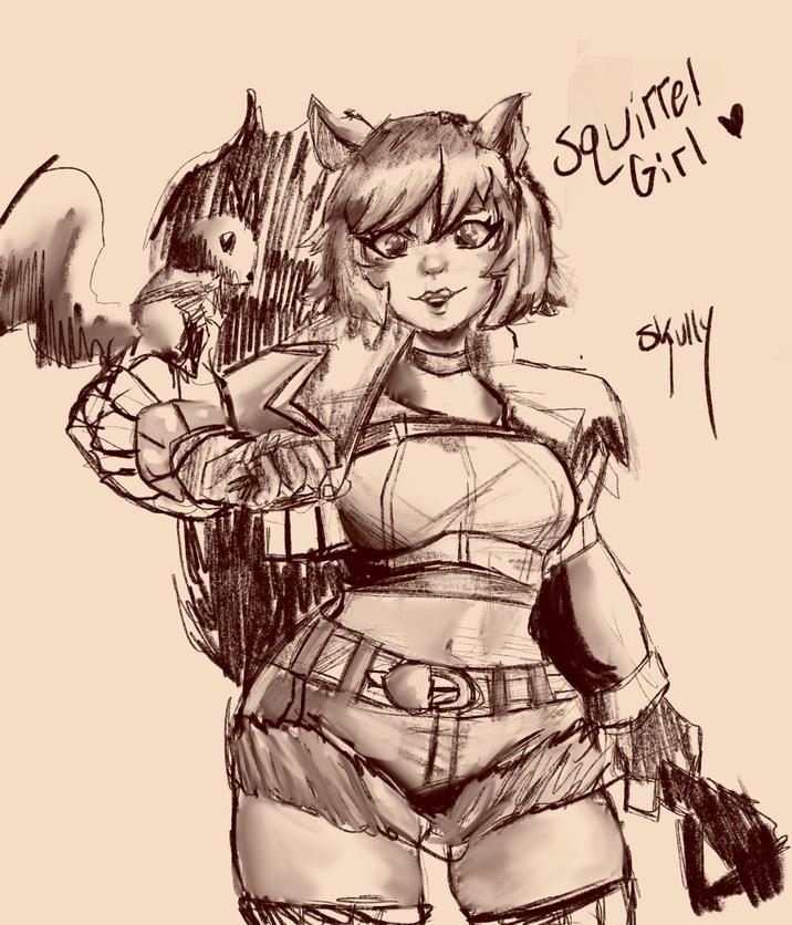 and Destiny Squirrel Girl ♥ Skully