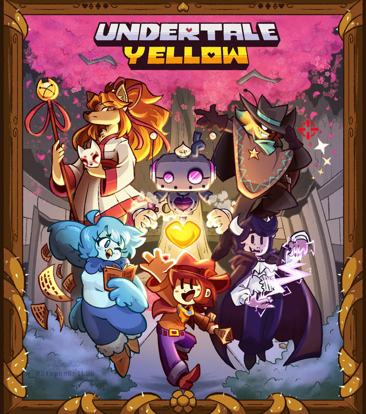 DeStef eStephsArtLab UNDERTALE YELLOW