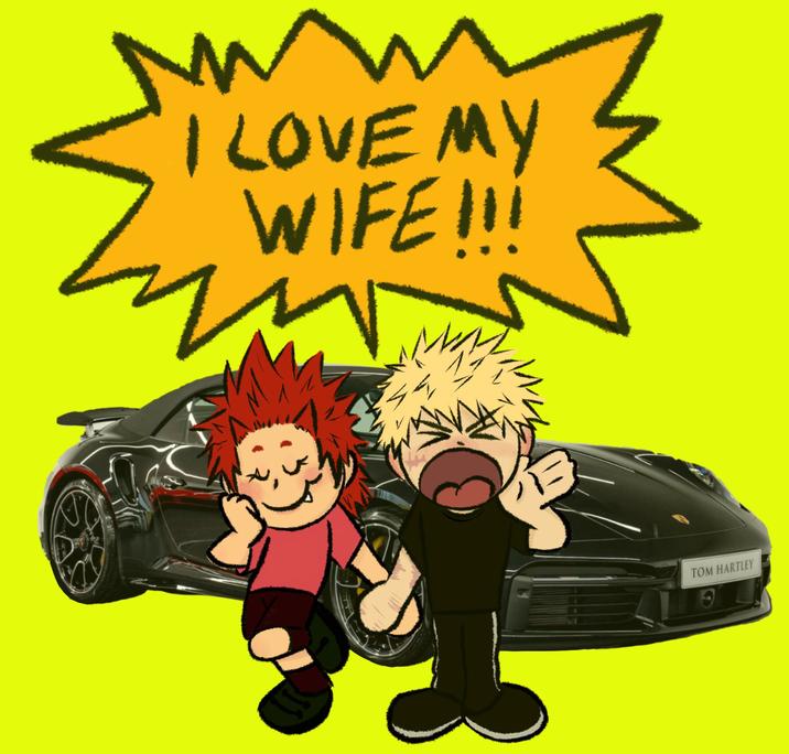 м I LOVE MY WIFE!!! TOM HARTLEY