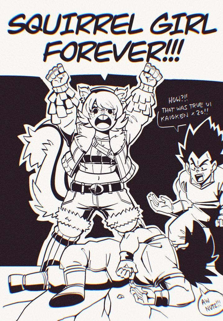 The humble shonen protagonist when faced with the comic book gag ...