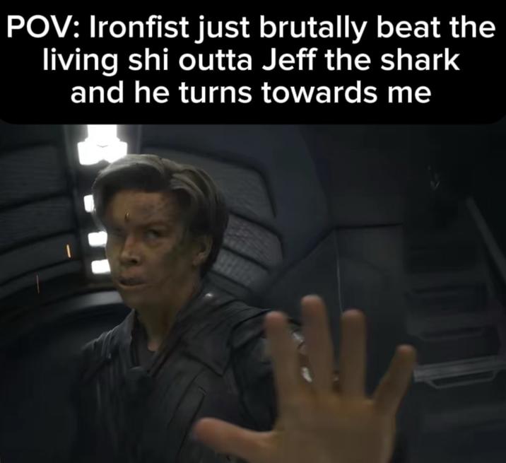 A Marvel Rivals Don't Be Rash meme about Iron Fist.