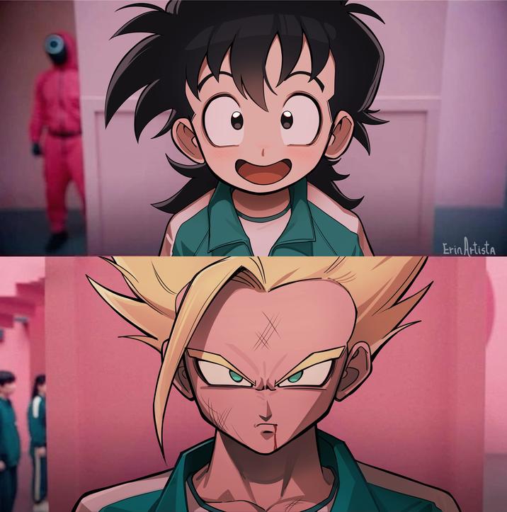 Gohan in Dragon Ball by @ErinArtista