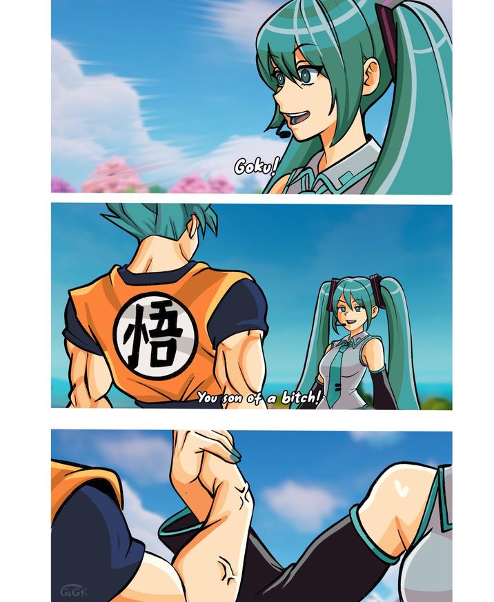 GIGK Goku! 悟 You son of a bitch!