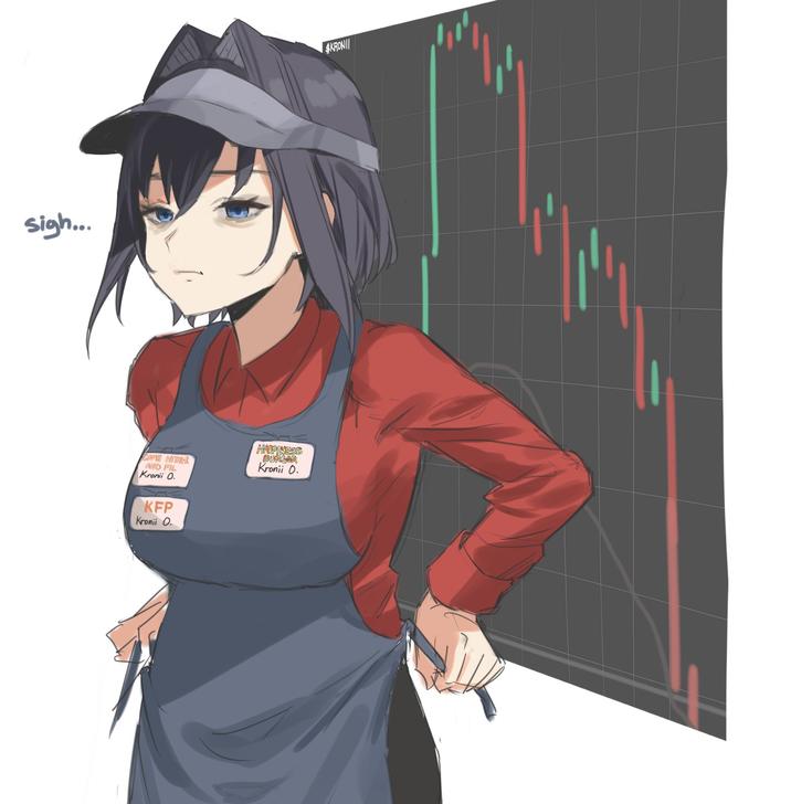 sigh... COME HITER AND FIL Kronii O. KFP Kronii O. HAPPINESS BURGER Kronii O. $KRONII