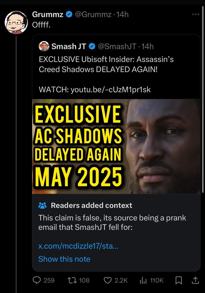 he no longer works in the video game industry for 13 years because of his behavior, Grummz/Mark Kern gets over $500,000 with a crowdfunding scam and 6 to 8 years and I saw his work for his games oh boy! where he can start it's stealing money that those they fund who will never find their money because of a scam that he thinks is an anti-woke game for people these are just other morons make believe that he is aiming for the moon after running away very far