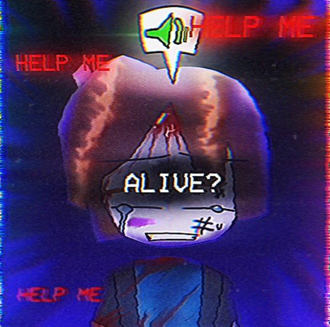 Artwork of "Roblox" player Sadkid246, who is said to have been beaten during a game. The art is by Twitter user @loryshin.