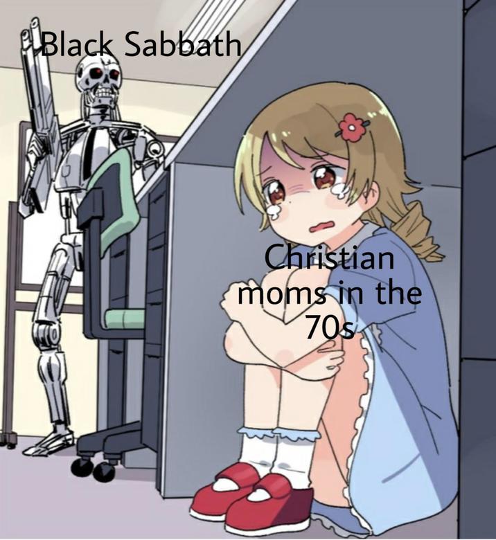 Black Sabbath Christian moms in the 70s