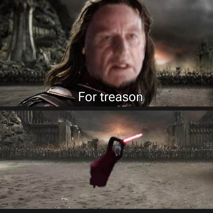 For treason