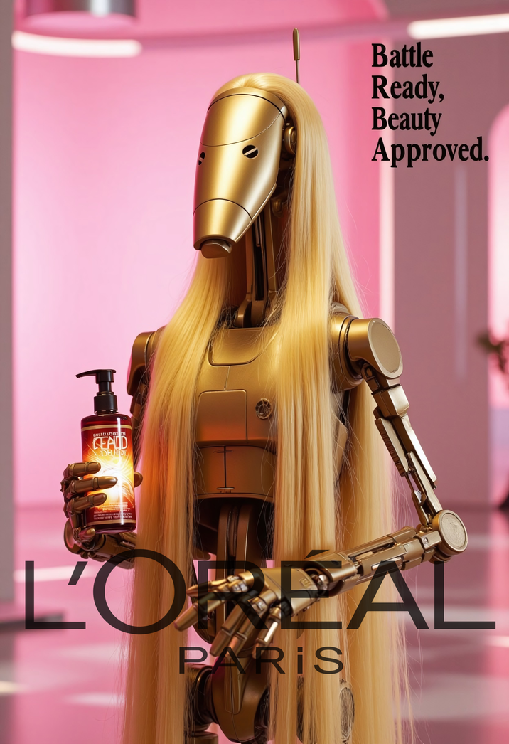 GEAUD DELO andy36 Battle Ready, Beauty Approved. L'OREAL PARIS