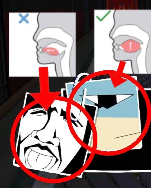 A mewing meme about the game ENA: Dream BBQ. Posted by X user @decopamala.