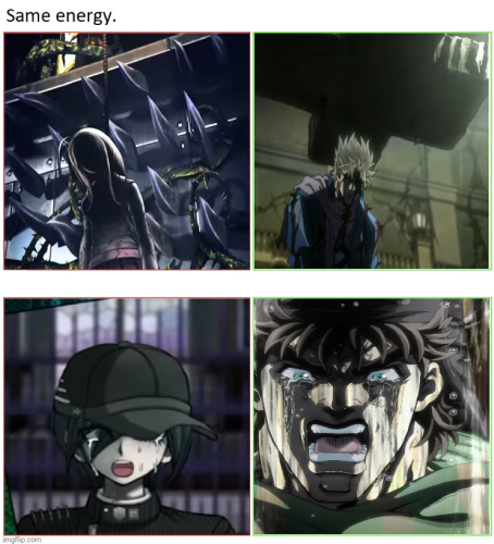 Same energy. imgflip.com