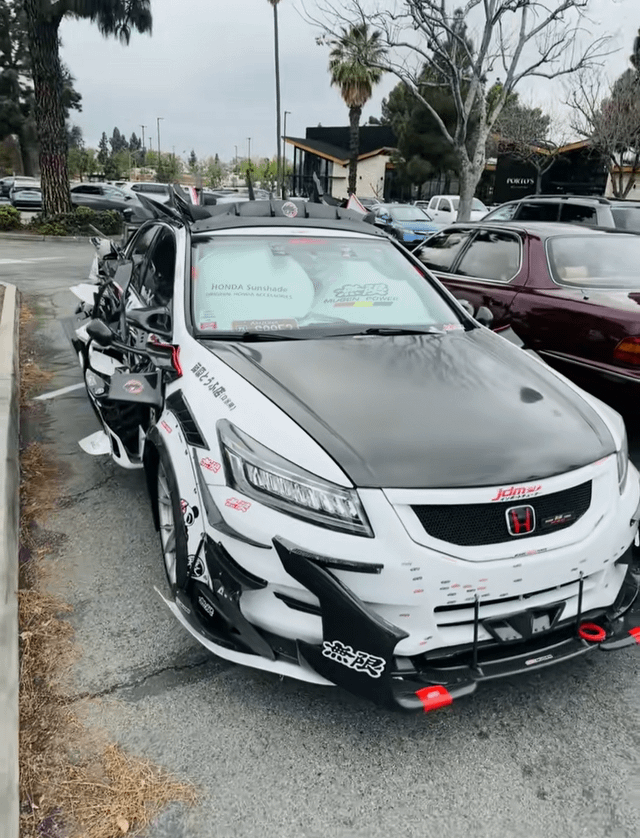HONDA Sunshade MUGEN POWER とうふ店 ( 無限 Jdm