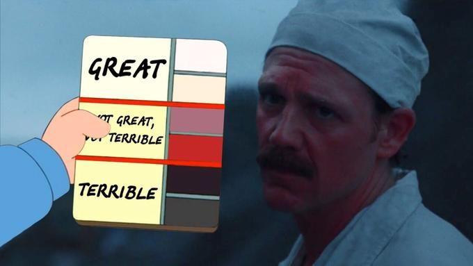 GREAT T GREAT, YTERRIBLE TERRIBLE