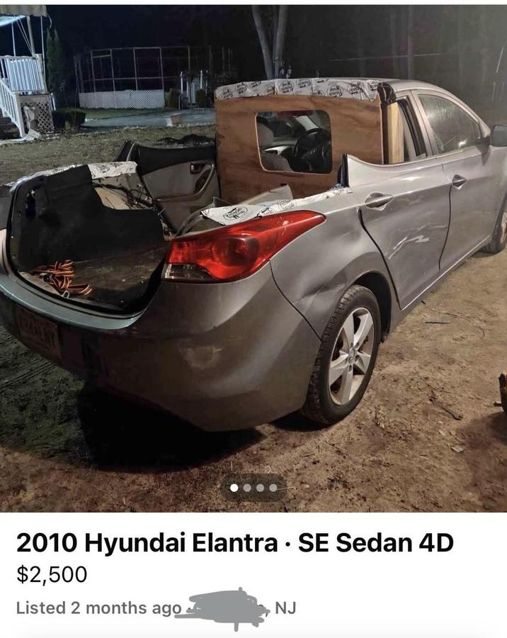 2010 Hyundai Elantra SE Sedan 4D $2,500 • Listed 2 months ago NJ