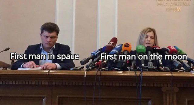 PECTA ERUO KPMM First man in space First man on the moon