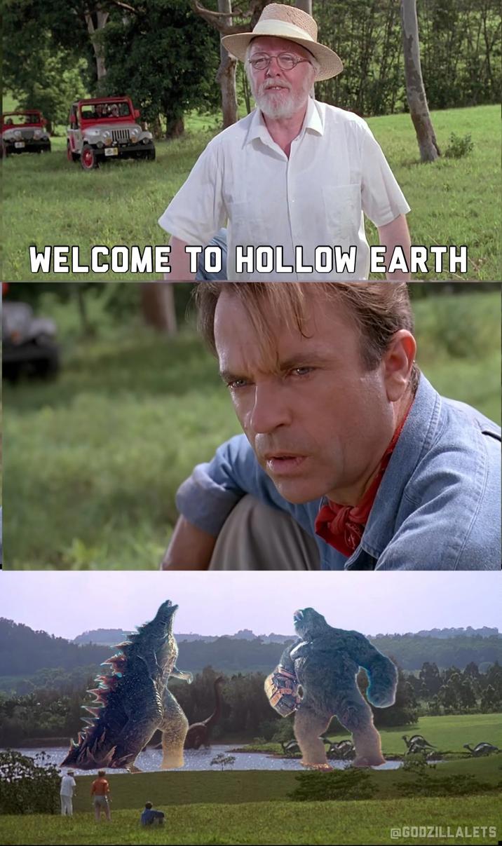 WELCOME TO HOLLOW EARTH 1954 @GODZILLALETS