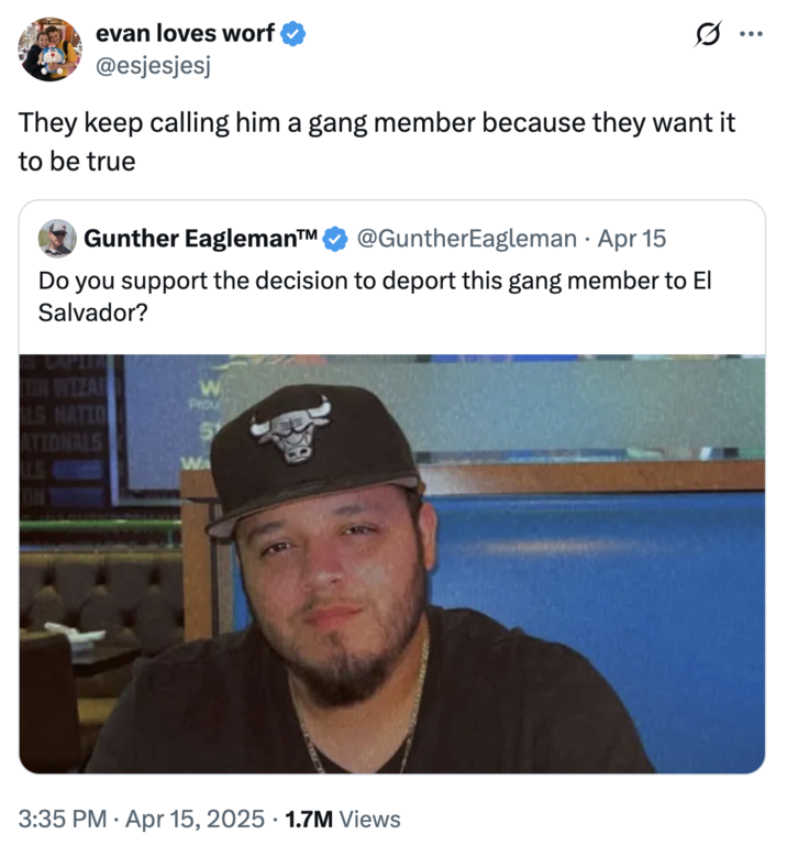 They keep calling him a gang member because they want it to be true They keep calling him a gang member because they want it to be true