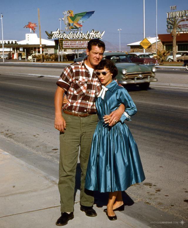 Thunderbird Hotel ROMO VINCENT DON GINA&GERARDO BARNEY TENDED SACDANCERSAL THE THUNDER VINTAGELASVEGAS.COM